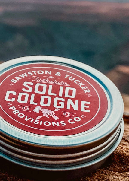 Tuskalusa Solid Cologne by Bawston and Tucker Provisions Sold by Le Monkey House
