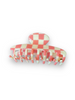 Checkered Plastic Hair Claws by Anarchy Street Sold by Le Monkey House