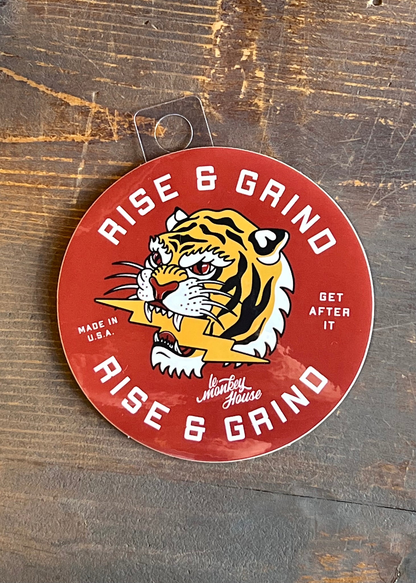 Rise & Grind Sticker