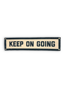 Keep On Going Banner
